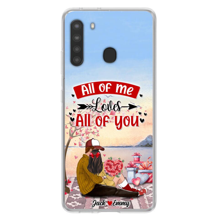 Custom Personalized Couple Phone Case - Best Gift For Couple - Happy Valentine's Day