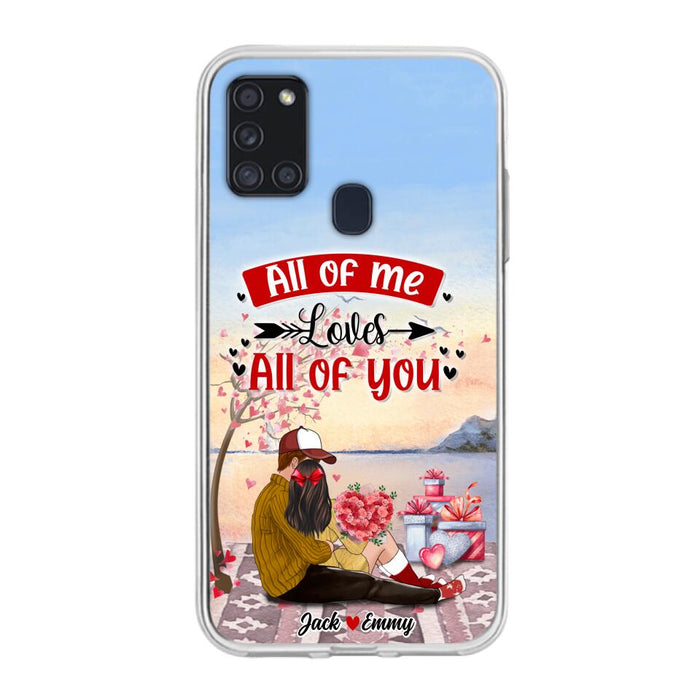 Custom Personalized Couple Phone Case - Best Gift For Couple - Happy Valentine's Day