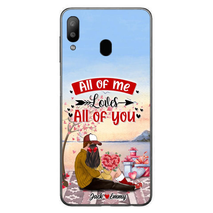 Custom Personalized Couple Phone Case - Best Gift For Couple - Happy Valentine's Day