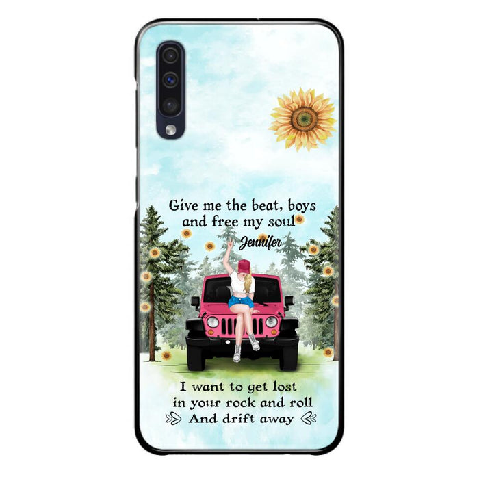 Custom Personalized Off-road Girl Phone Case - Case For iPhone and Samsung - I Want To Get Lost In Your Rock and Roll