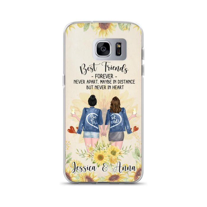 Custom Personalized Friends Phone Case - Upto 4 Besties - Gift Idea For Best Friends - Best Friends Forever - Case for iPhone/Samsung