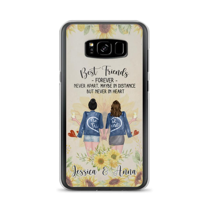 Custom Personalized Friends Phone Case - Upto 4 Besties - Gift Idea For Best Friends - Best Friends Forever - Case for iPhone/Samsung