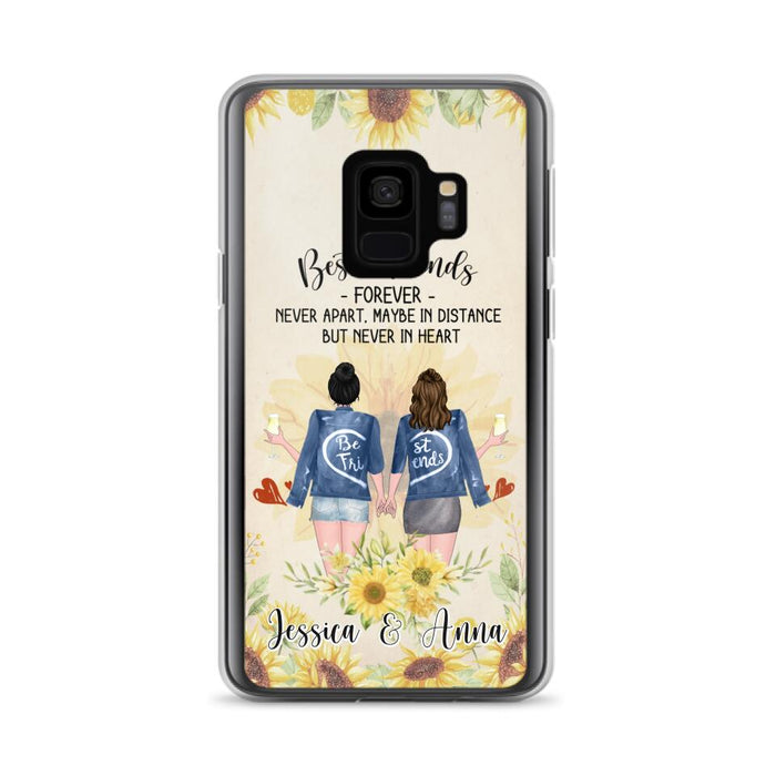 Custom Personalized Friends Phone Case - Upto 4 Besties - Gift Idea For Best Friends - Best Friends Forever - Case for iPhone/Samsung