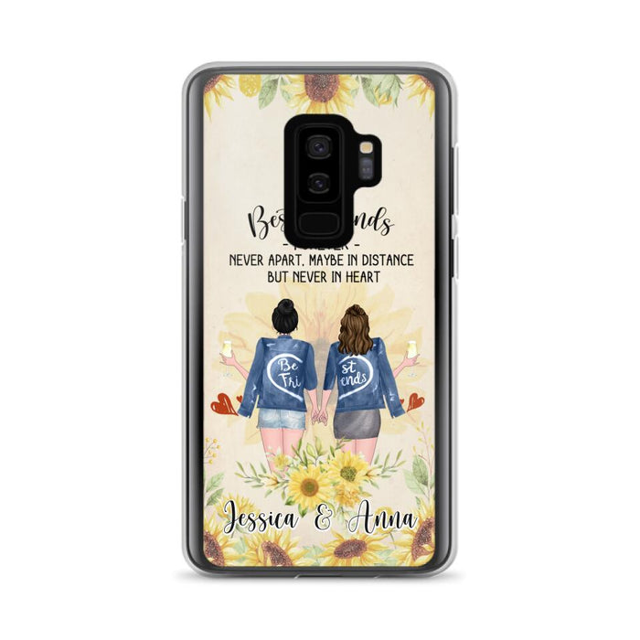 Custom Personalized Friends Phone Case - Upto 4 Besties - Gift Idea For Best Friends - Best Friends Forever - Case for iPhone/Samsung