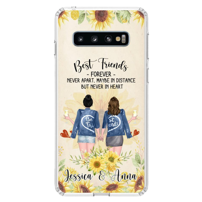 Custom Personalized Friends Phone Case - Upto 4 Besties - Gift Idea For Best Friends - Best Friends Forever - Case for iPhone/Samsung