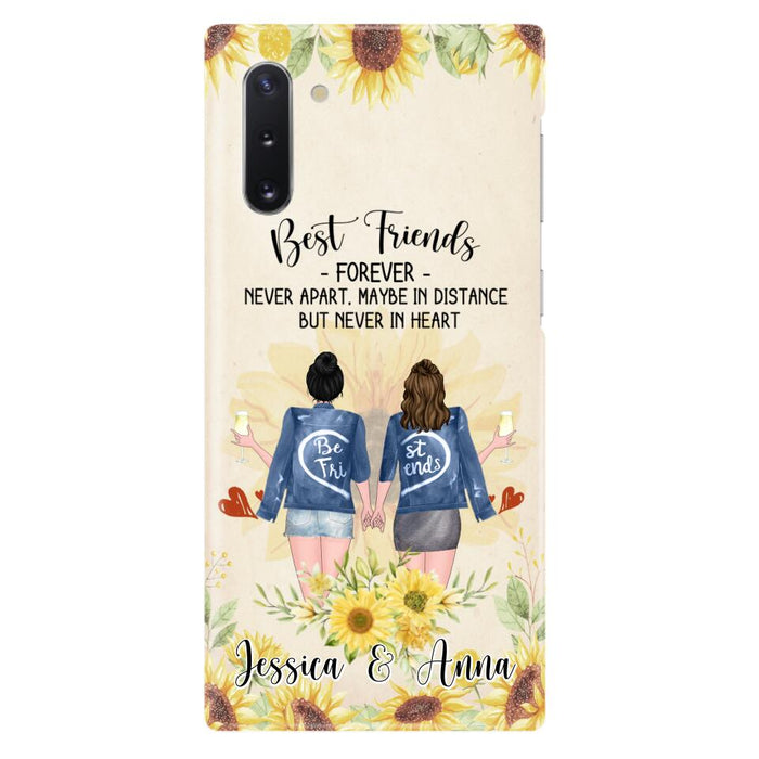 Custom Personalized Friends Phone Case - Upto 4 Besties - Gift Idea For Best Friends - Best Friends Forever - Case for iPhone/Samsung