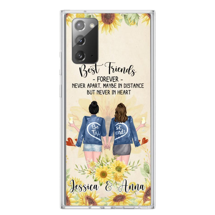 Custom Personalized Friends Phone Case - Upto 4 Besties - Gift Idea For Best Friends - Best Friends Forever - Case for iPhone/Samsung