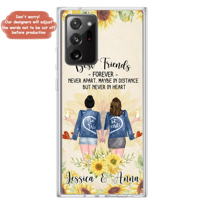 Custom Personalized Friends Phone Case - Upto 4 Besties - Gift Idea For Best Friends - Best Friends Forever - Case for iPhone/Samsung