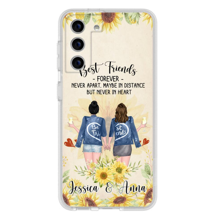 Custom Personalized Friends Phone Case - Upto 4 Besties - Gift Idea For Best Friends - Best Friends Forever - Case for iPhone/Samsung