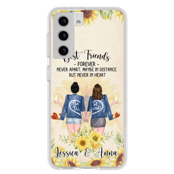 Custom Personalized Friends Phone Case - Upto 4 Besties - Gift Idea For Best Friends - Best Friends Forever - Case for iPhone/Samsung