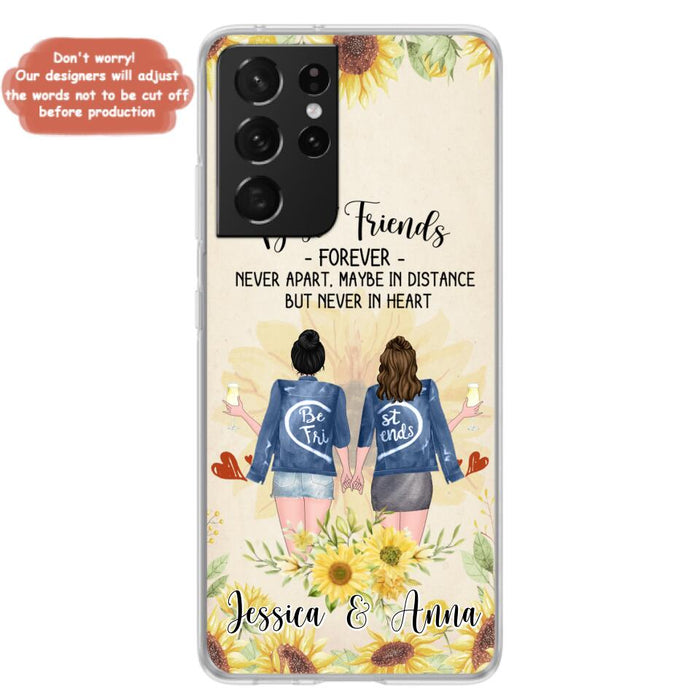 Custom Personalized Friends Phone Case - Upto 4 Besties - Gift Idea For Best Friends - Best Friends Forever - Case for iPhone/Samsung