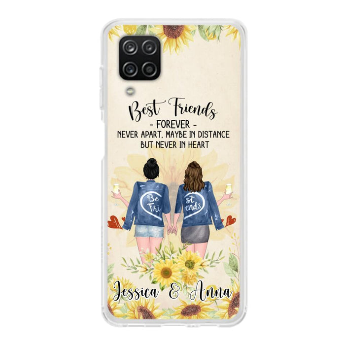 Custom Personalized Friends Phone Case - Upto 4 Besties - Gift Idea For Best Friends - Best Friends Forever - Case for iPhone/Samsung