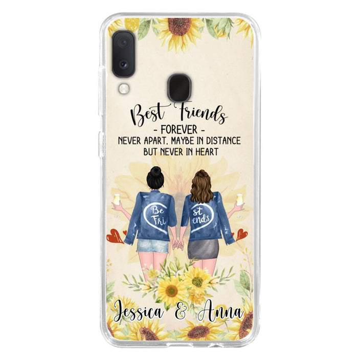 Custom Personalized Friends Phone Case - Upto 4 Besties - Gift Idea For Best Friends - Best Friends Forever - Case for iPhone/Samsung