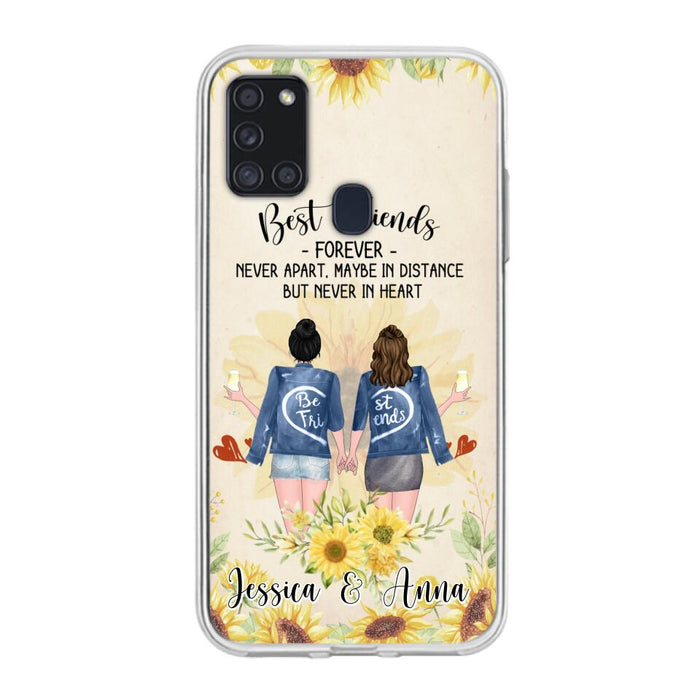 Custom Personalized Friends Phone Case - Upto 4 Besties - Gift Idea For Best Friends - Best Friends Forever - Case for iPhone/Samsung