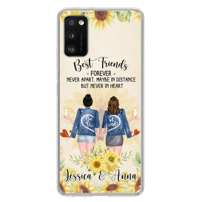 Custom Personalized Friends Phone Case - Upto 4 Besties - Gift Idea For Best Friends - Best Friends Forever - Case for iPhone/Samsung