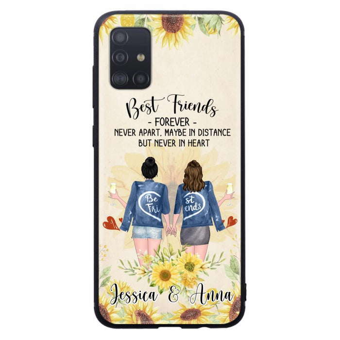 Custom Personalized Friends Phone Case - Upto 4 Besties - Gift Idea For Best Friends - Best Friends Forever - Case for iPhone/Samsung