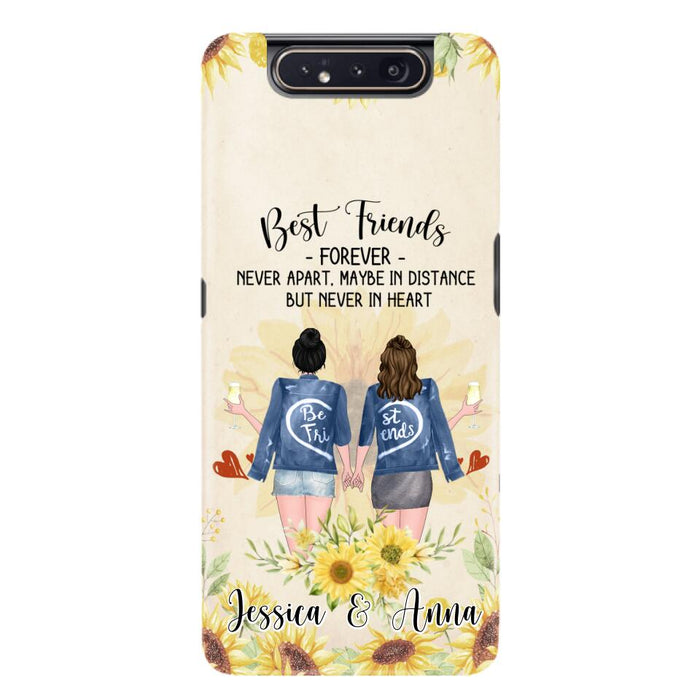 Custom Personalized Friends Phone Case - Upto 4 Besties - Gift Idea For Best Friends - Best Friends Forever - Case for iPhone/Samsung