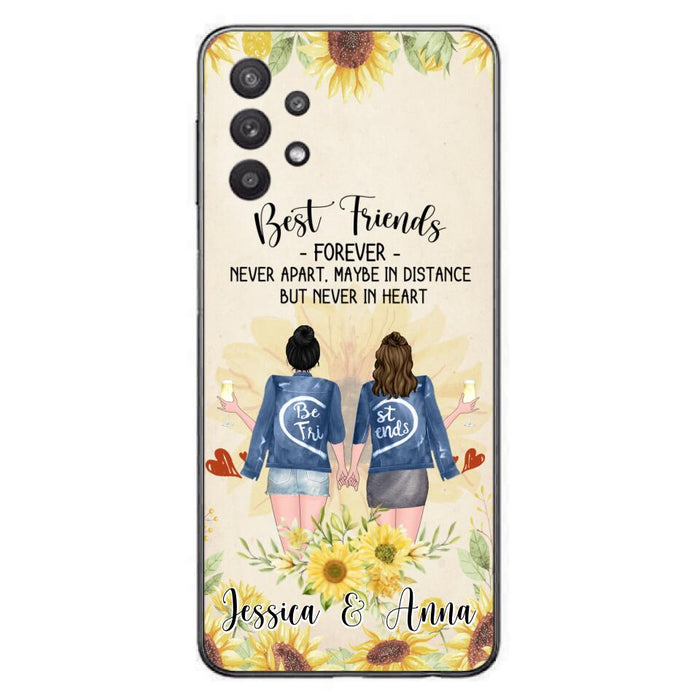 Custom Personalized Friends Phone Case - Upto 4 Besties - Gift Idea For Best Friends - Best Friends Forever - Case for iPhone/Samsung