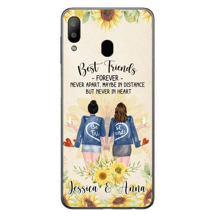 Custom Personalized Friends Phone Case - Upto 4 Besties - Gift Idea For Best Friends - Best Friends Forever - Case for iPhone/Samsung