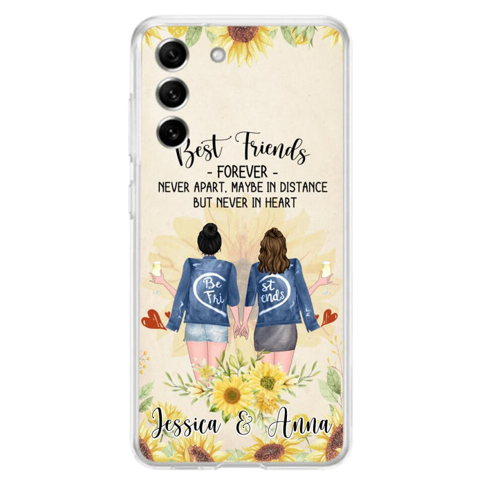 Custom Personalized Friends Phone Case - Upto 4 Besties - Gift Idea For Best Friends - Best Friends Forever - Case for iPhone/Samsung