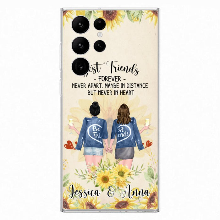 Custom Personalized Friends Phone Case - Upto 4 Besties - Gift Idea For Best Friends - Best Friends Forever - Case for iPhone/Samsung