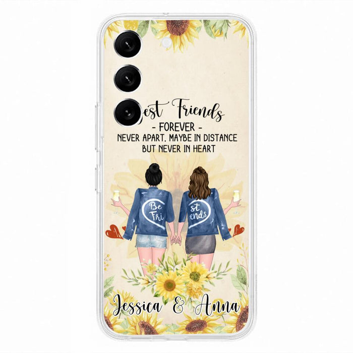 Custom Personalized Friends Phone Case - Upto 4 Besties - Gift Idea For Best Friends - Best Friends Forever - Case for iPhone/Samsung