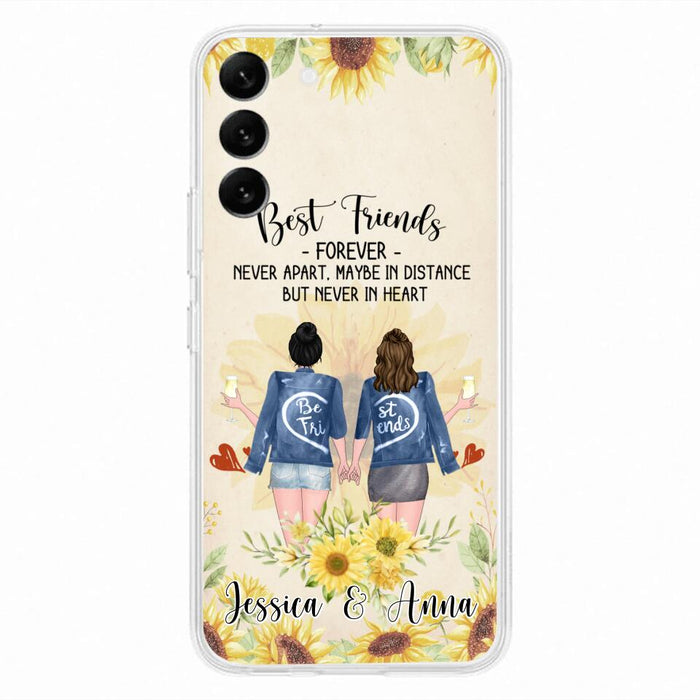 Custom Personalized Friends Phone Case - Upto 4 Besties - Gift Idea For Best Friends - Best Friends Forever - Case for iPhone/Samsung