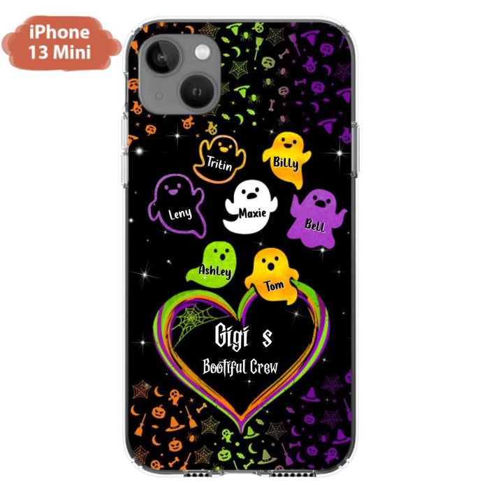 Custom Personalized Gigi's Bootiful Crew iPhone/Samsung Phone case - Halloween Gift for Grandma and grandkids - Up to 7 Grandkids