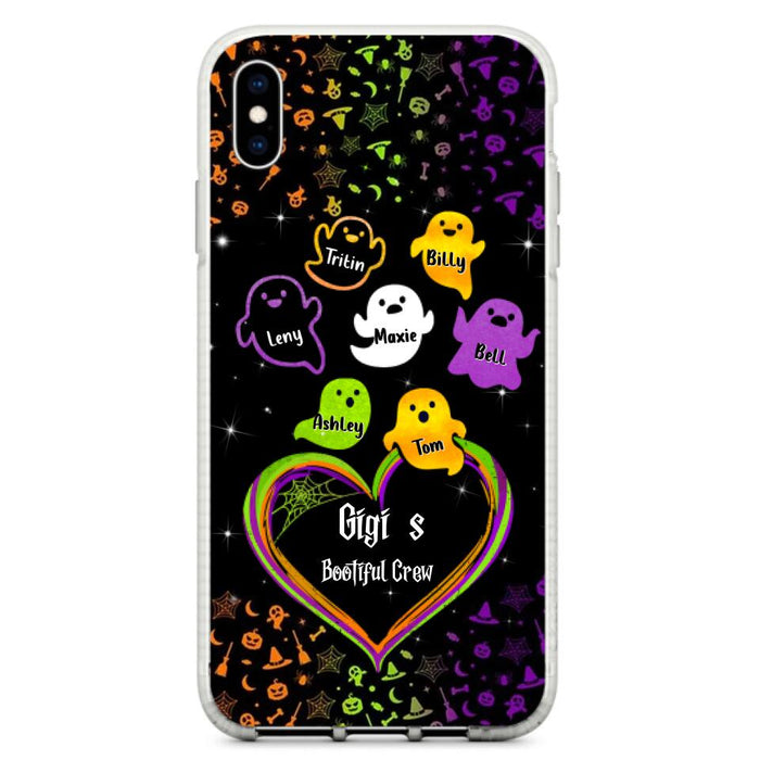 Custom Personalized Gigi's Bootiful Crew iPhone/Samsung Phone case - Halloween Gift for Grandma and grandkids - Up to 7 Grandkids