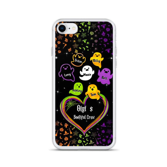 Custom Personalized Gigi's Bootiful Crew iPhone/Samsung Phone case - Halloween Gift for Grandma and grandkids - Up to 7 Grandkids