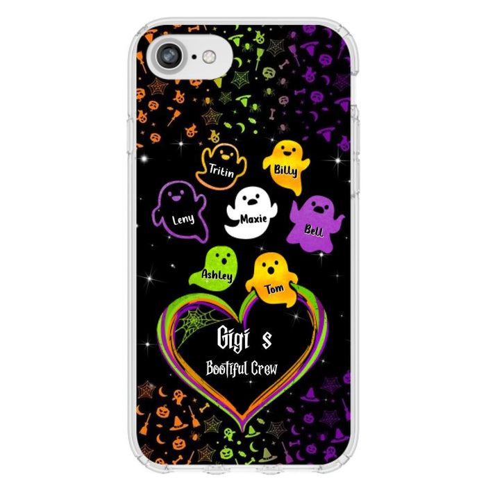 Custom Personalized Gigi's Bootiful Crew iPhone/Samsung Phone case - Halloween Gift for Grandma and grandkids - Up to 7 Grandkids