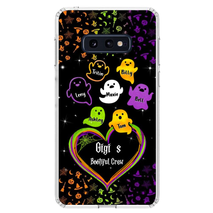 Custom Personalized Gigi's Bootiful Crew iPhone/Samsung Phone case - Halloween Gift for Grandma and grandkids - Up to 7 Grandkids