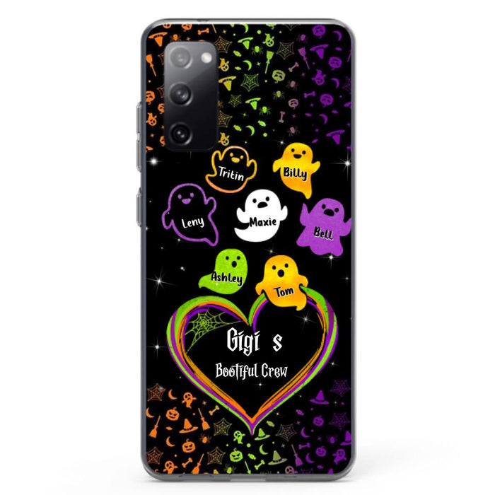 Custom Personalized Gigi's Bootiful Crew iPhone/Samsung Phone case - Halloween Gift for Grandma and grandkids - Up to 7 Grandkids