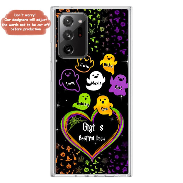 Custom Personalized Gigi's Bootiful Crew iPhone/Samsung Phone case - Halloween Gift for Grandma and grandkids - Up to 7 Grandkids