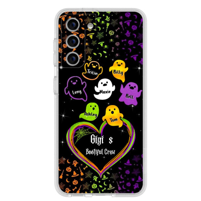 Custom Personalized Gigi's Bootiful Crew iPhone/Samsung Phone case - Halloween Gift for Grandma and grandkids - Up to 7 Grandkids