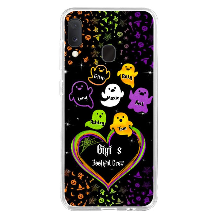 Custom Personalized Gigi's Bootiful Crew iPhone/Samsung Phone case - Halloween Gift for Grandma and grandkids - Up to 7 Grandkids