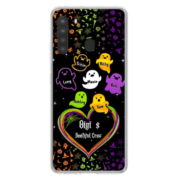 Custom Personalized Gigi's Bootiful Crew iPhone/Samsung Phone case - Halloween Gift for Grandma and grandkids - Up to 7 Grandkids