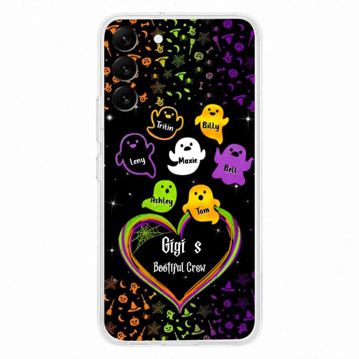 Custom Personalized Gigi's Bootiful Crew iPhone/Samsung Phone case - Halloween Gift for Grandma and grandkids - Up to 7 Grandkids