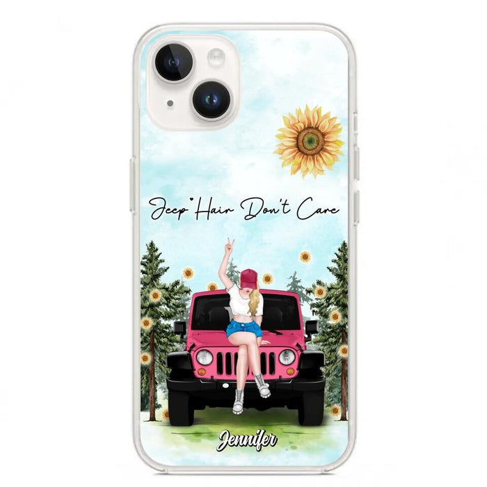 Custom Personalized Off-road Girl Phone Case For iPhone & Samsung - Gift For Off-road Lover