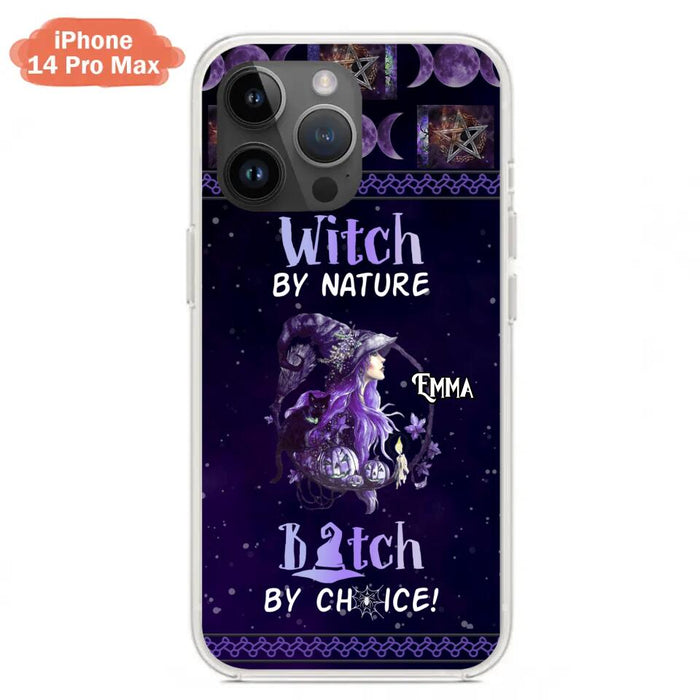 Custom Personalized Witch Phone Case - Halloween Gift Idea For Friends - Case for iPhone & Samsung