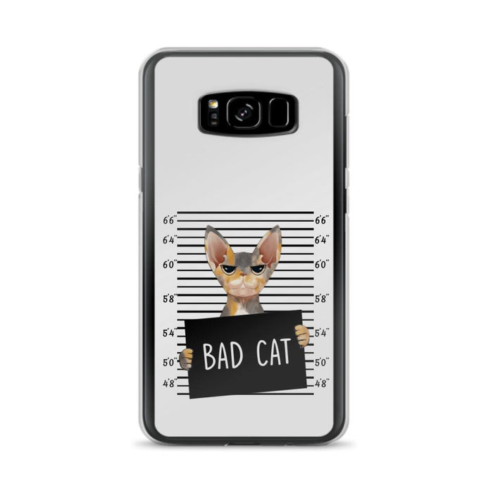 Custom Personalized Bad Cat Phone Case - Upto 2 Cats - Gift Idea For Cat Lover - Yes, We're Aware Of How Obnoxious - Case For iPhone And Samsung