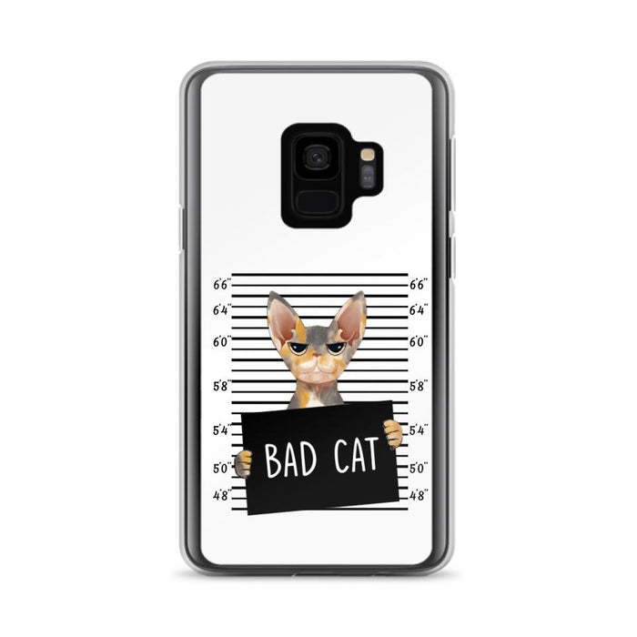 Custom Personalized Bad Cat Phone Case - Upto 2 Cats - Gift Idea For Cat Lover - Yes, We're Aware Of How Obnoxious - Case For iPhone And Samsung