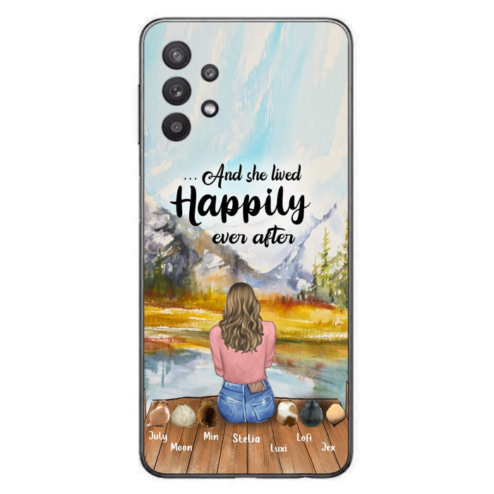 Custom Personalized Pet Phone Case - Gifts For Pet Lovers With 6 Pets - Case for Iphone and  Samsung