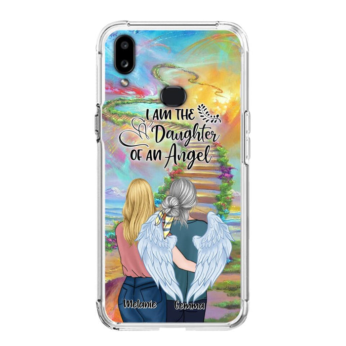 Custom Personalized Mom In The Heaven Phone Case - Mom And Daughter - Best Memorial Gift - Phone Case For iPhone And Samsung