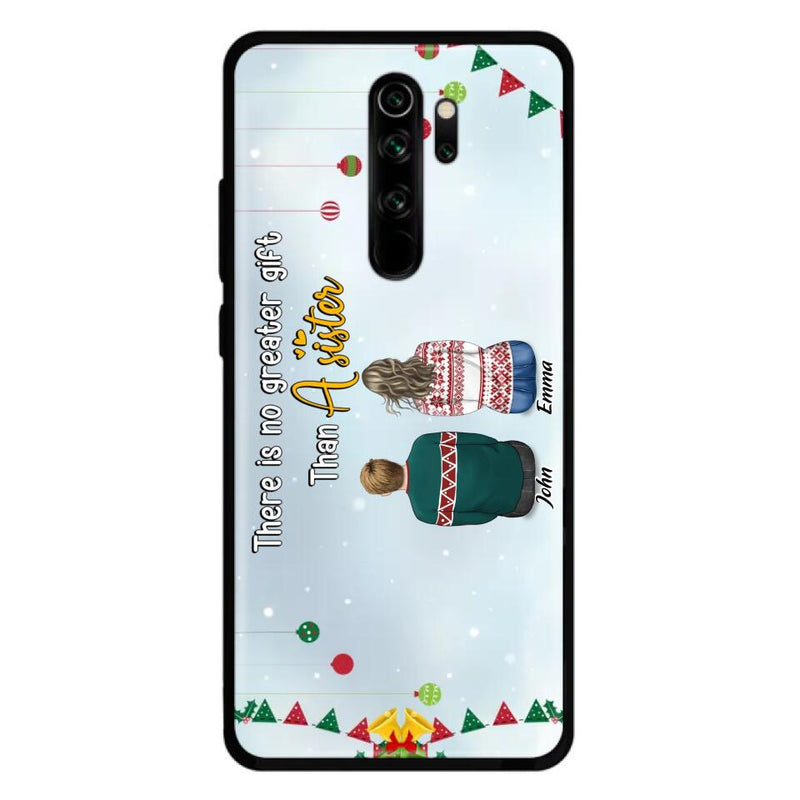 Personalized Christmas Brothers & Sisters Phone Case - Christmas Gift Idea For Siblings - Up to 12 People - Life Is Better With Brothers & Sisters - Case For Xiaomi, Oppo And Huawei