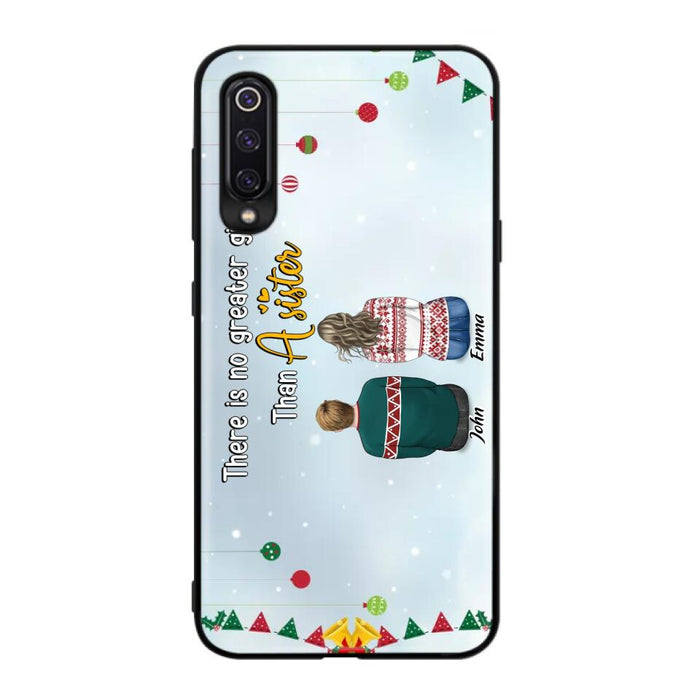 Custom Personalized Christmas Brothers & Sisters Phone Case - Christmas Gift Idea For Siblings - Upto 12 People - Life Is Better With Brothers & Sisters - Case For Xiaomi, Oppo And Huawei