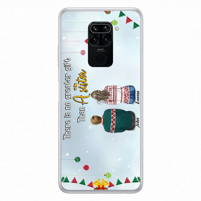 Custom Personalized Christmas Brothers & Sisters Phone Case - Christmas Gift Idea For Siblings - Upto 12 People - Life Is Better With Brothers & Sisters - Case For Xiaomi, Oppo And Huawei