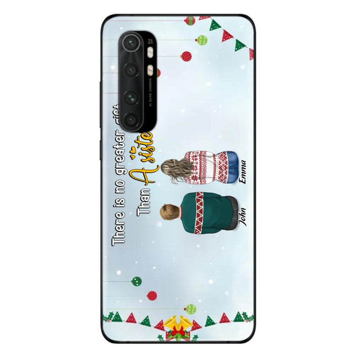 Custom Personalized Christmas Brothers & Sisters Phone Case - Christmas Gift Idea For Siblings - Upto 12 People - Life Is Better With Brothers & Sisters - Case For Xiaomi, Oppo And Huawei