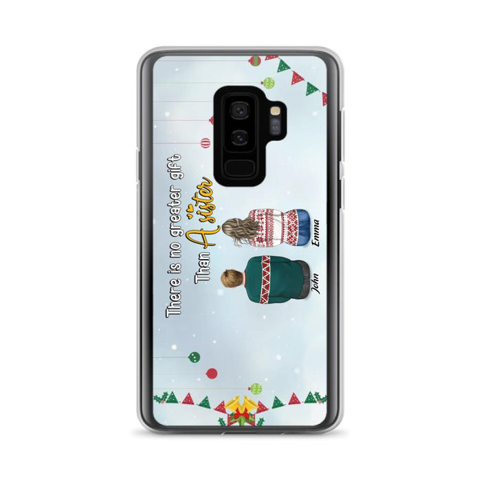 Custom Personalized Christmas Brothers & Sisters Phone Case - Christmas Gift Idea For Siblings - Upto 12 People - Life Is Better With Brothers & Sisters - Case For iPhone And Samsung