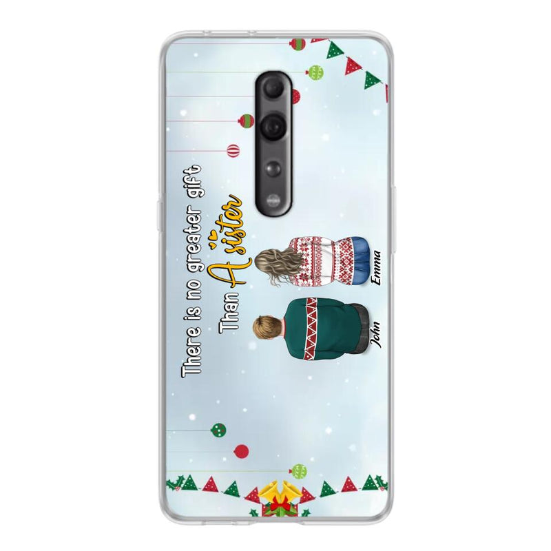 Personalized Christmas Brothers & Sisters Phone Case - Christmas Gift Idea For Siblings - Up to 12 People - Life Is Better With Brothers & Sisters - Case For Xiaomi, Oppo And Huawei